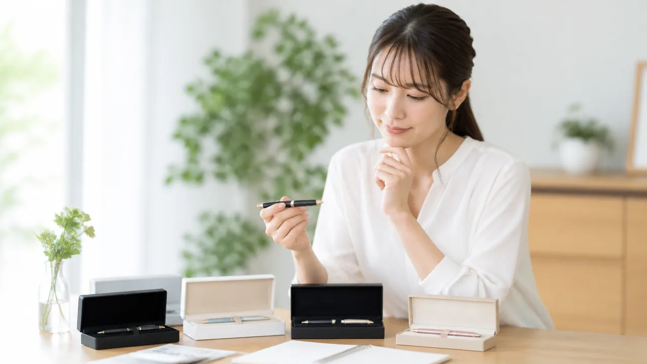 プレゼントでボールペンを贈る意味は?相手別の選び方と注意点